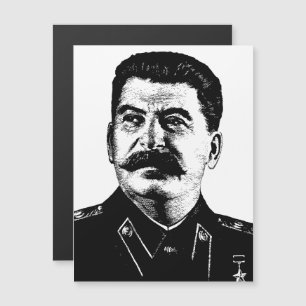 Joseph Stalin, USSR, CCCP, Soviet Union, Communism Magnetic Invitation