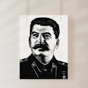 Joseph Stalin, USSR, CCCP, Soviet Union, Communism Poster