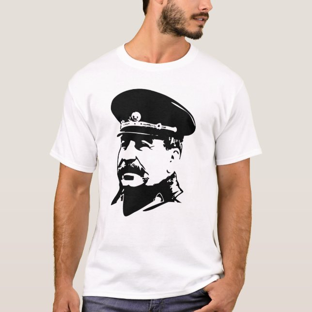 Joseph Stalin, USSR, CCCP, Soviet Union, Communism T-Shirt (Front)