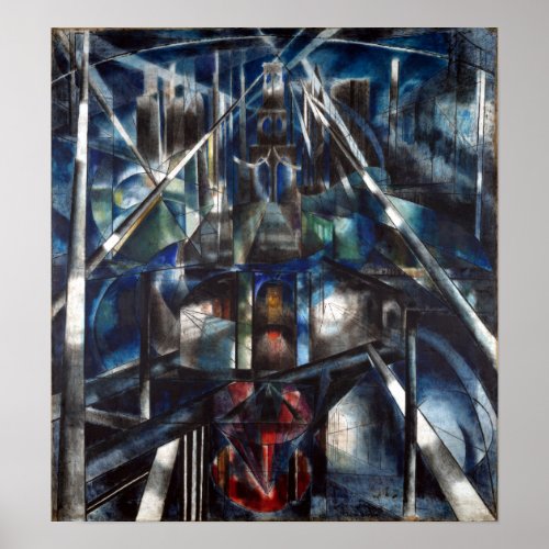 Joseph Stella Brooklyn Bridge Poster