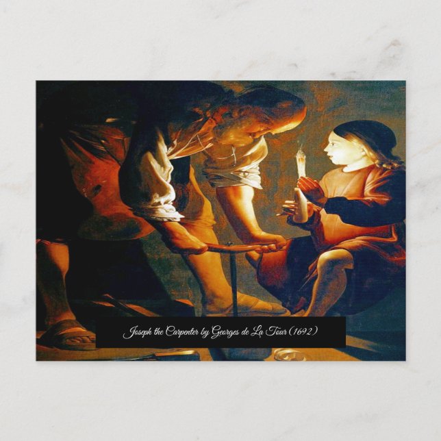 Joseph the Carpenter Postcard (Front)