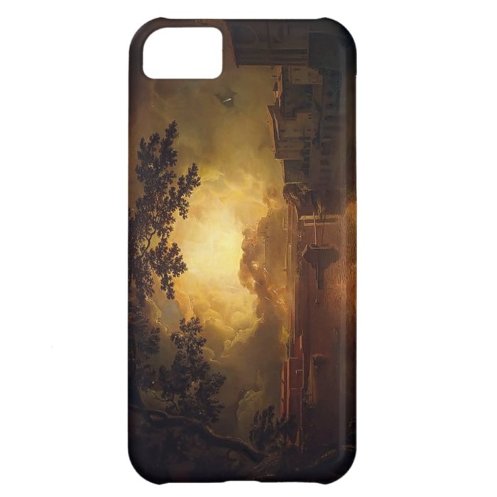 Joseph Wright Firework Display at Castel Angelo iPhone 5C Cover