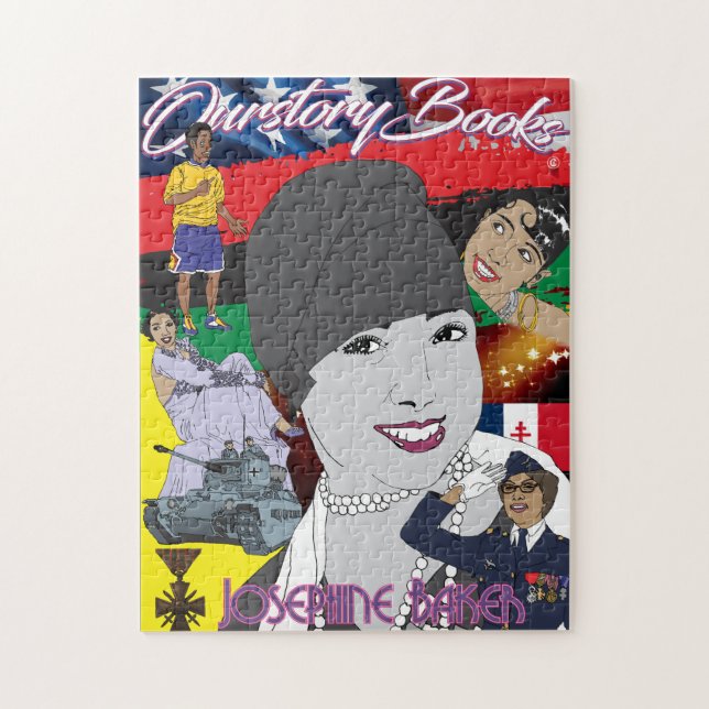 Josephine Baker Jigsaw Puzzle (Vertical)