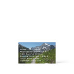 Josephine Lake Trail with Mount Guild at Glacier Business Card