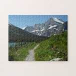 Josephine Lake Trail with Mount Guild at Glacier Jigsaw Puzzle