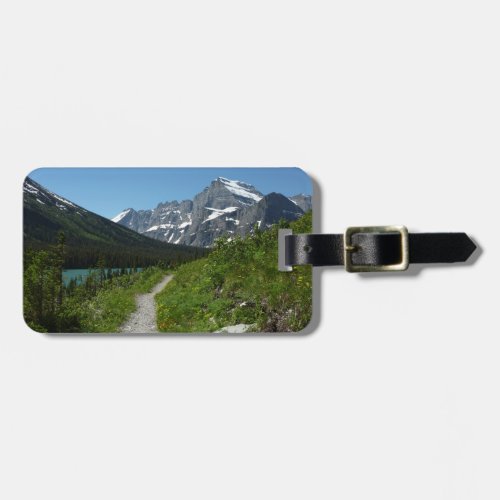 Josephine Lake Trail with Mount Guild at Glacier Luggage Tag