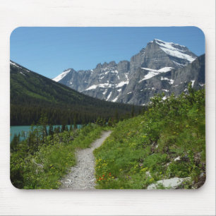 Josephine Lake Trail with Mount Guild at Glacier Mouse Pad