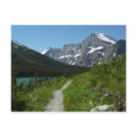 Josephine Lake Trail with Mount Guild at Glacier Postcard
