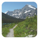 Josephine Lake Trail with Mount Guild at Glacier Square Sticker