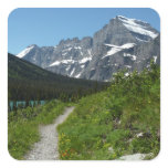 Josephine Lake Trail with Mount Guild at Glacier Square Sticker