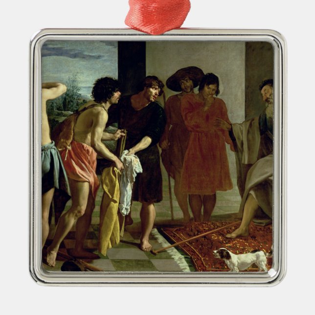 Joseph's Coat, 1630 Metal Ornament (Front)