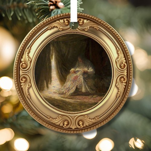 Joseph's Coat of Many Colors Advent Jesse Tree Metal Ornament