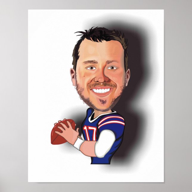 JOSH ALLEN POSTER (Front)