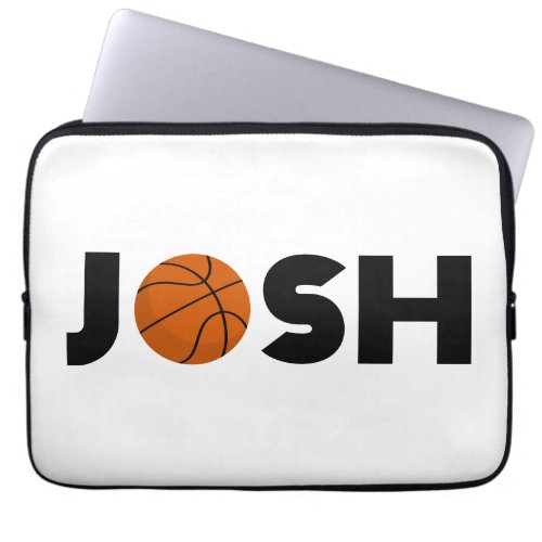 Josh Basketball Laptop Sleeve