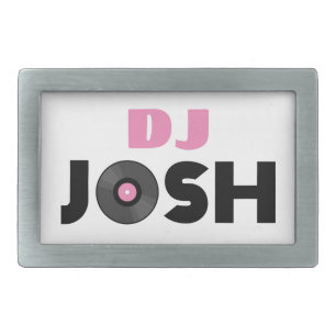 Josh DJ Belt Buckle