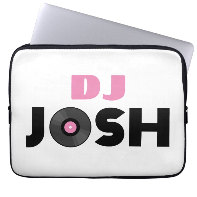 Josh DJ Laptop Sleeve (Front)