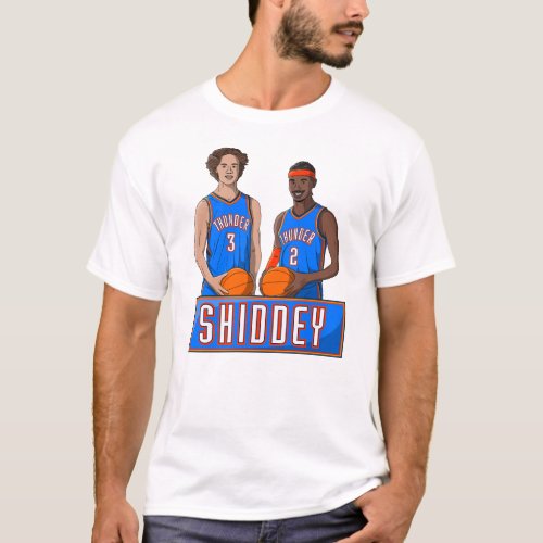 Josh Giddey and Shai Gilgeous_Alexander _ Oklahoma T_Shirt