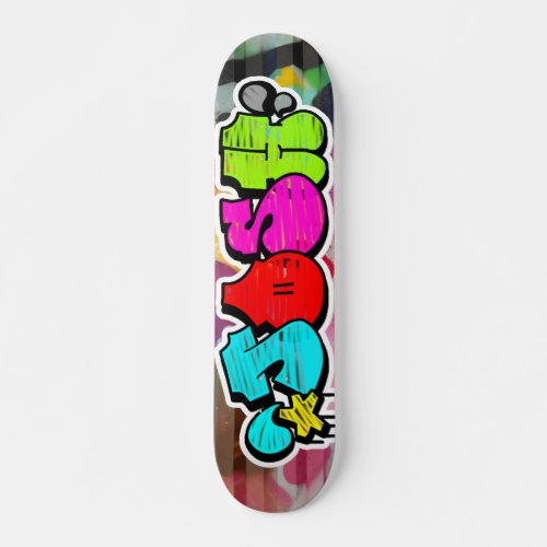 Josh Graffiti Custom Personalized Cool Skateboard