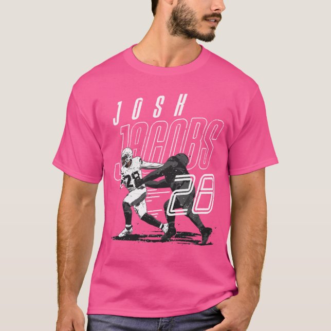 Josh Jacobs Las Vegas Stiff Arm T-Shirt (Front)