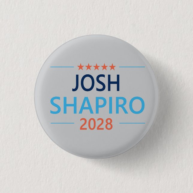 Josh Shapiro 2028 Button (Front)