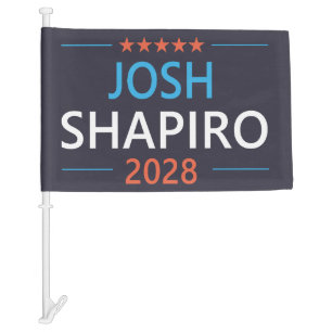 Josh Shapiro 2028 Car Flag