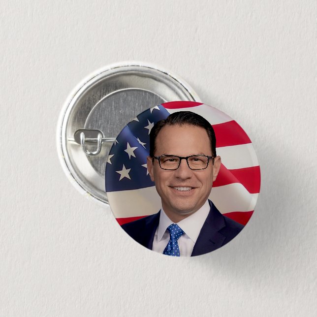 Josh Shapiro for America Button (Front & Back)