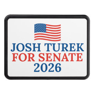 Josh Turek for Senate 2026 Election Hitch Cover