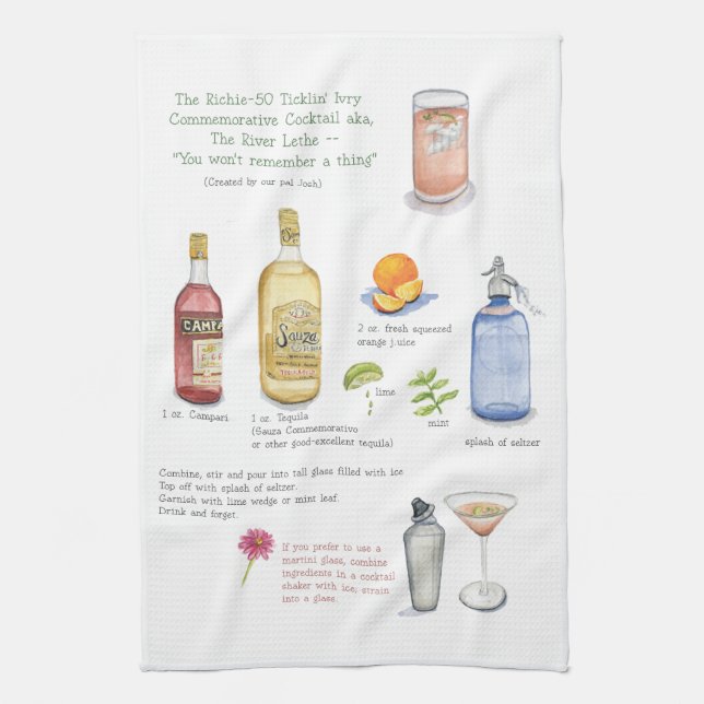 Josh's drink towel (Vertical)