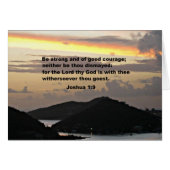 Joshua 1:9 (Front Horizontal)