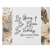 Joshua 1 9 Be Strong Be Brave Bible Verse