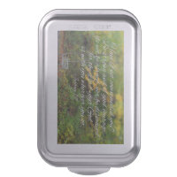 Cow Calf Sunset Bible Verse Joshua 1:9 Cake Pan Nordic Ware 9x13 