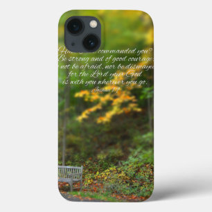 Joshua 1:9 Bible Verse Christian Scripture iPhone 13 Case