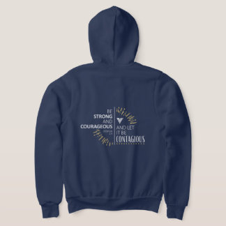 Joshua 1.9  Men's Zip Up Hoodie