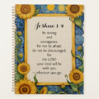 Joshua 1:9 NIV Bible Verse Art