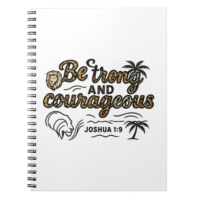 Joshua 1:9 notebook (Front)