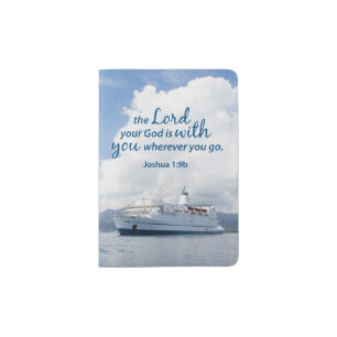 Joshua 1:9 Passport Holder