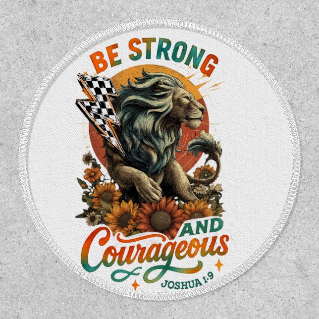 Joshua 1:9  patch (Front)