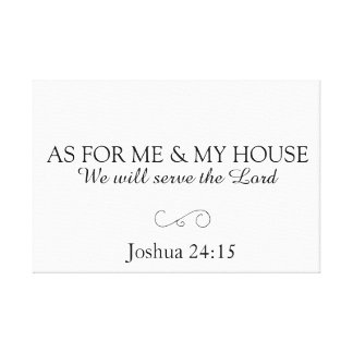 Joshua 24 15 Art & Framed Artwork | Zazzle