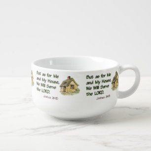 Joshua 24:15 Big and Bold Soup Mug