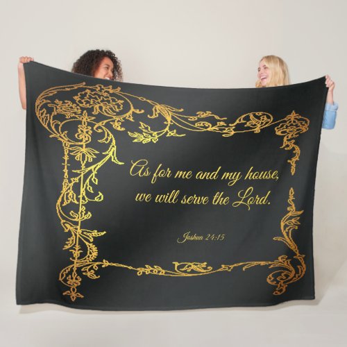 Joshua 2415  fleece blanket