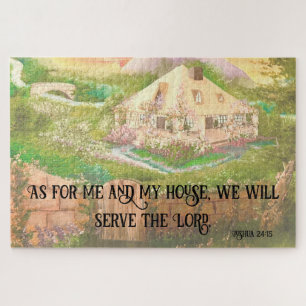 Joshua 24:15  jigsaw puzzle