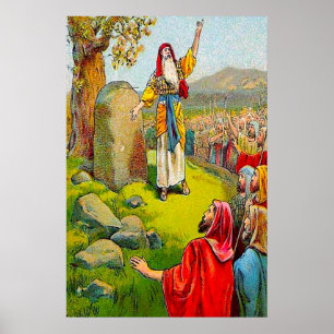 Joshua 24:1-15 Joshua's Farewell poster