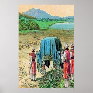 Joshua 3 God Stops the Jordan River poster