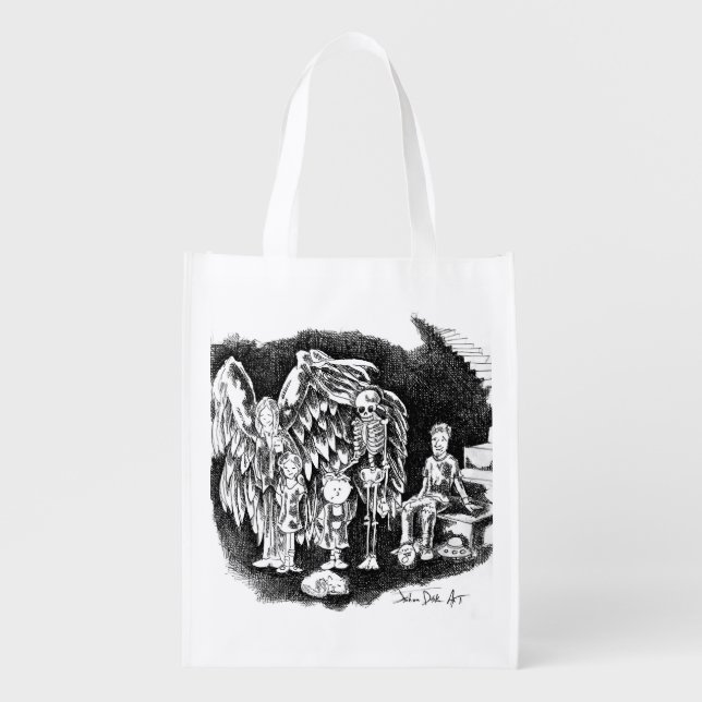 Joshua Dusk family value shopping bag (Front)