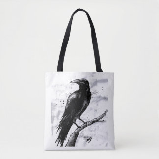 Joshua Dusk Raven tote Bag
