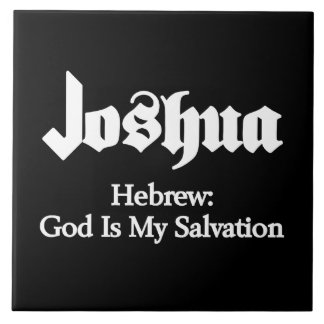 Joshua Meaning Ceramic Tile