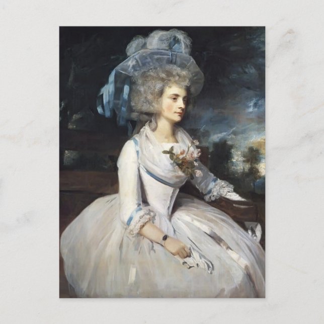 Joshua Reynolds- Lady Skipwith Postcard (Front)