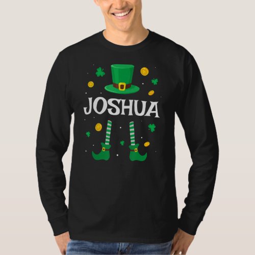 Joshua Saint Patrick S Day Leprechaun Costume   Jo T_Shirt