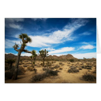 Joshua Tree blue sky Cards