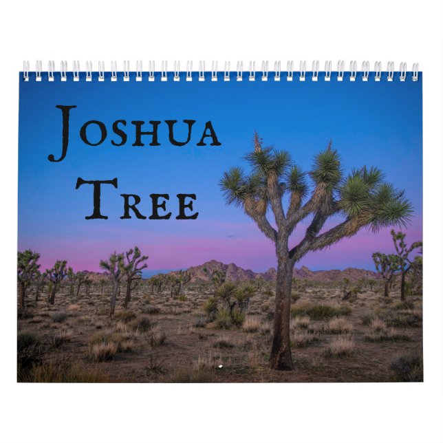 Joshua Tree Calendar (Cover)
